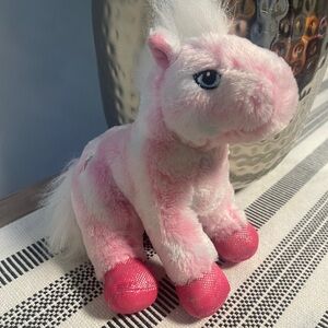 Ganz Pink Horse Plush Toy